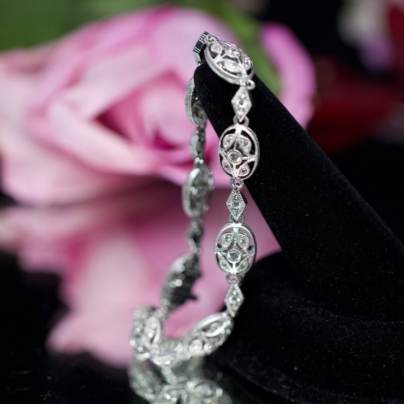 Tacori Diamonique Tulip Bracelet - Picture 6 of 9